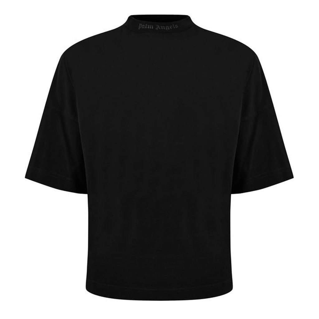 Palm Angels Palm Glitter Logo T - Black